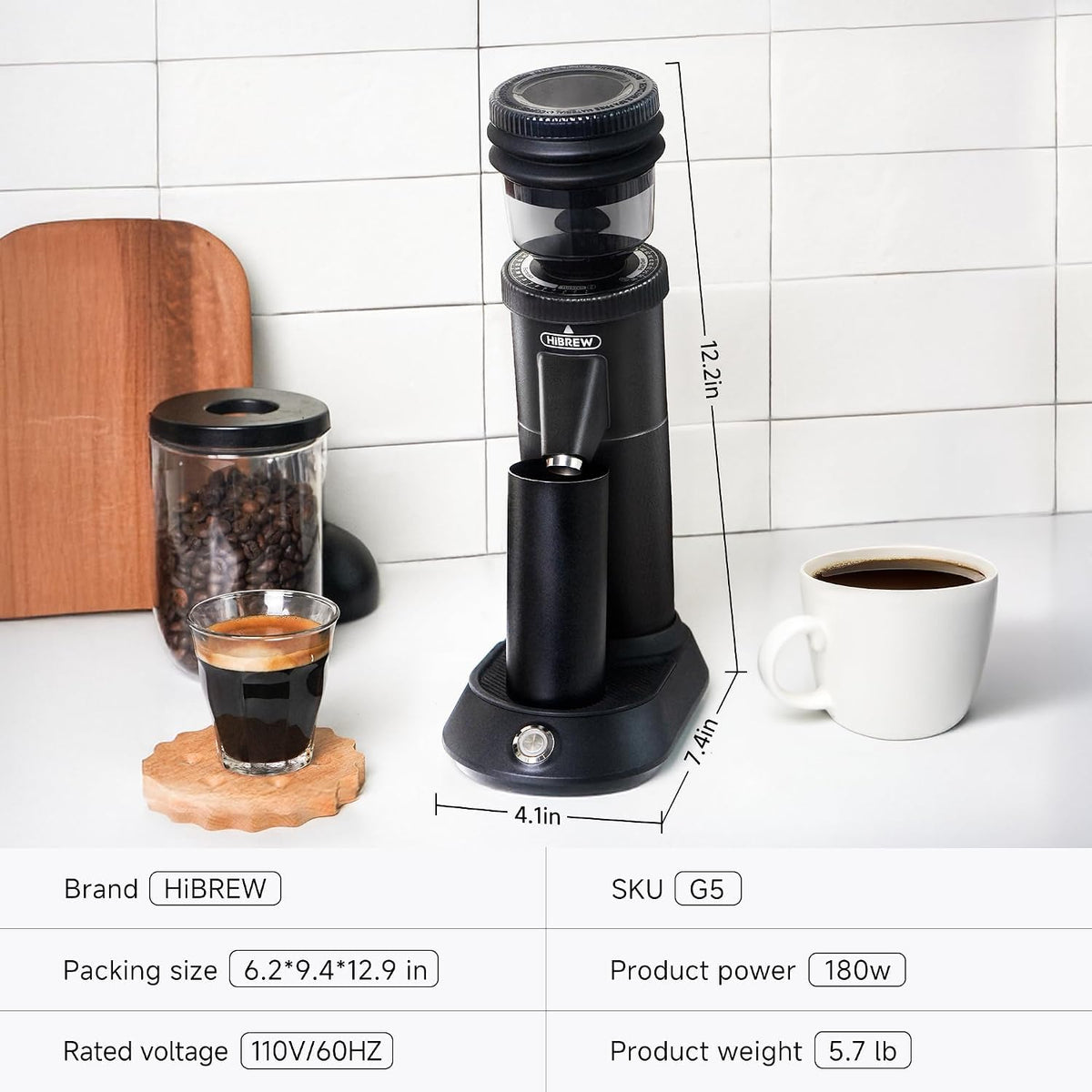 Electric Burr Coffee Grinder O32634