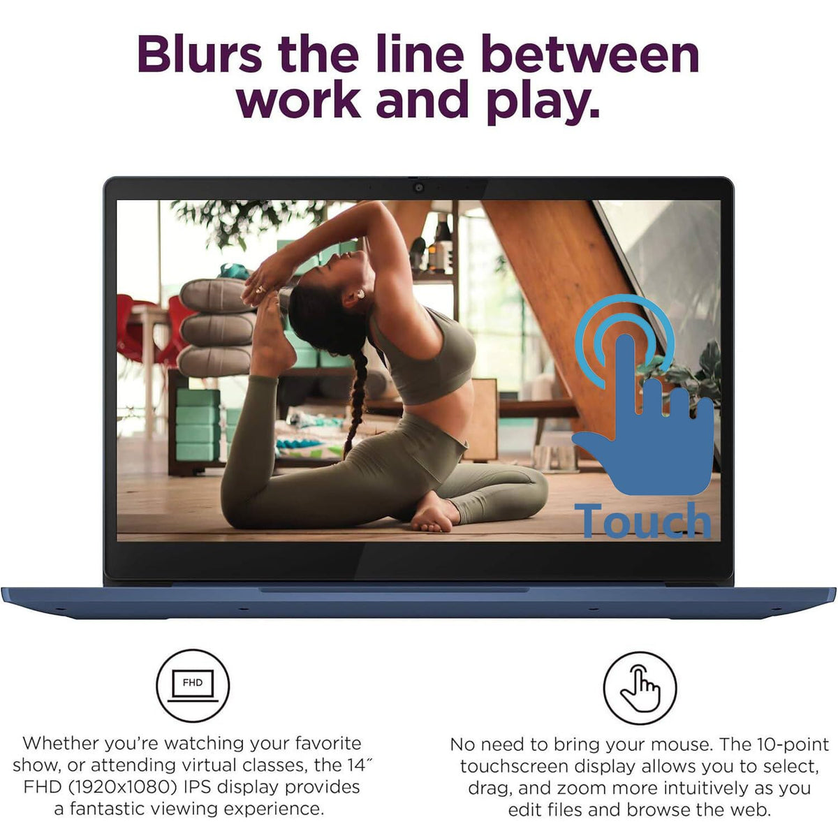 14" FHD Touchscreen Chromebook M525
