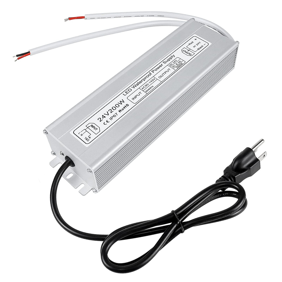 24V 200W IP67 Waterproof LED Power Supply H6878