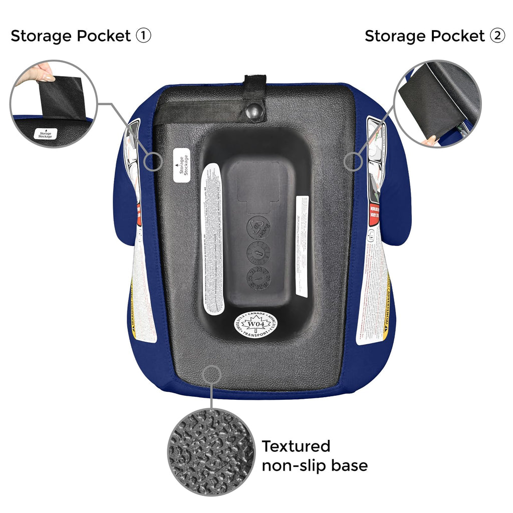 Backless Booster Car Seat, 40-100 lbs M864
