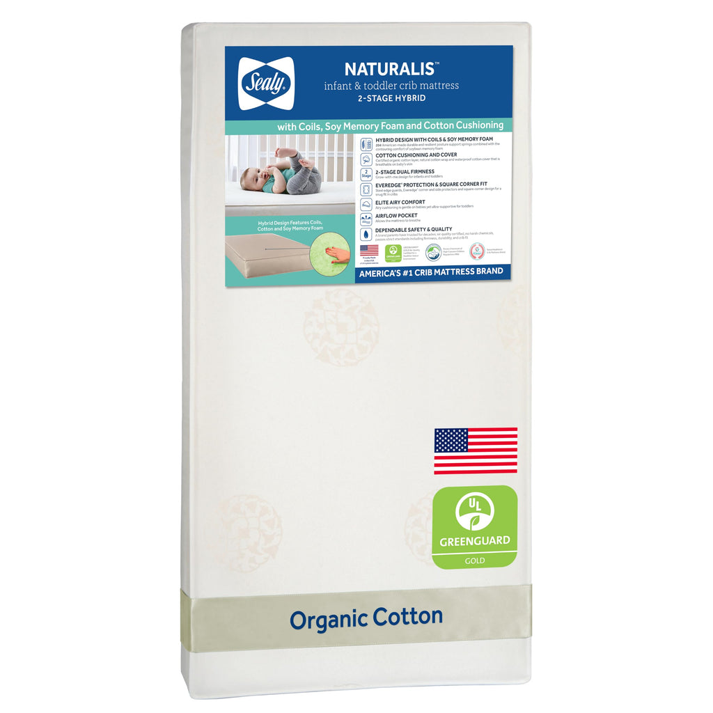 2 Stage Waterproof Crib Mattress O32612