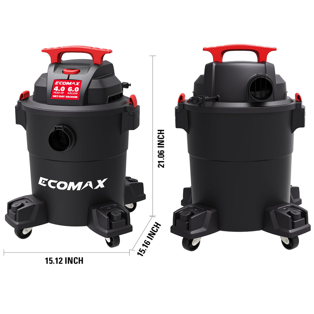 6 Gallon 4 HP Wet Dry Shop Vac C825