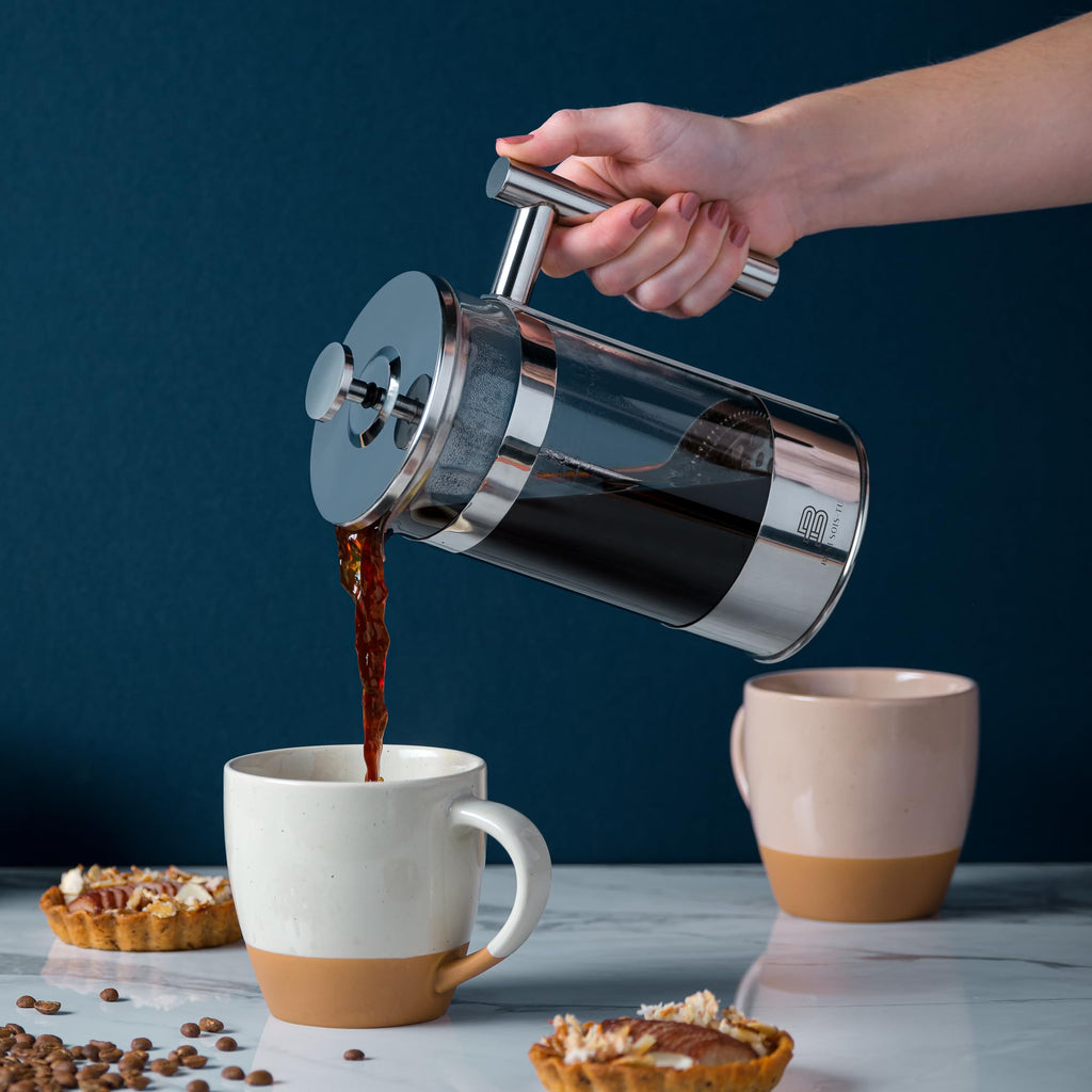 34 oz Borosilicate Glass French Press Coffee Maker P92649
