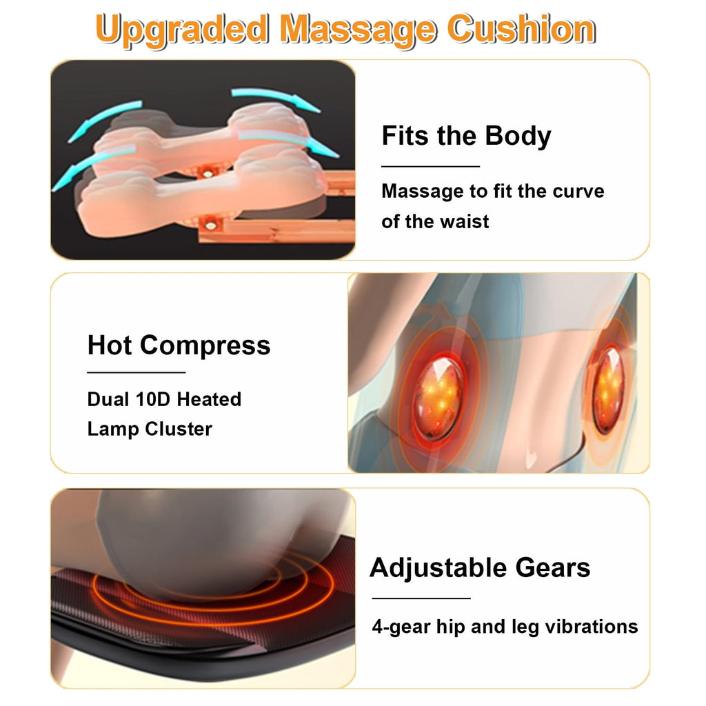 Shiatsu Back Massager with Heat N17622