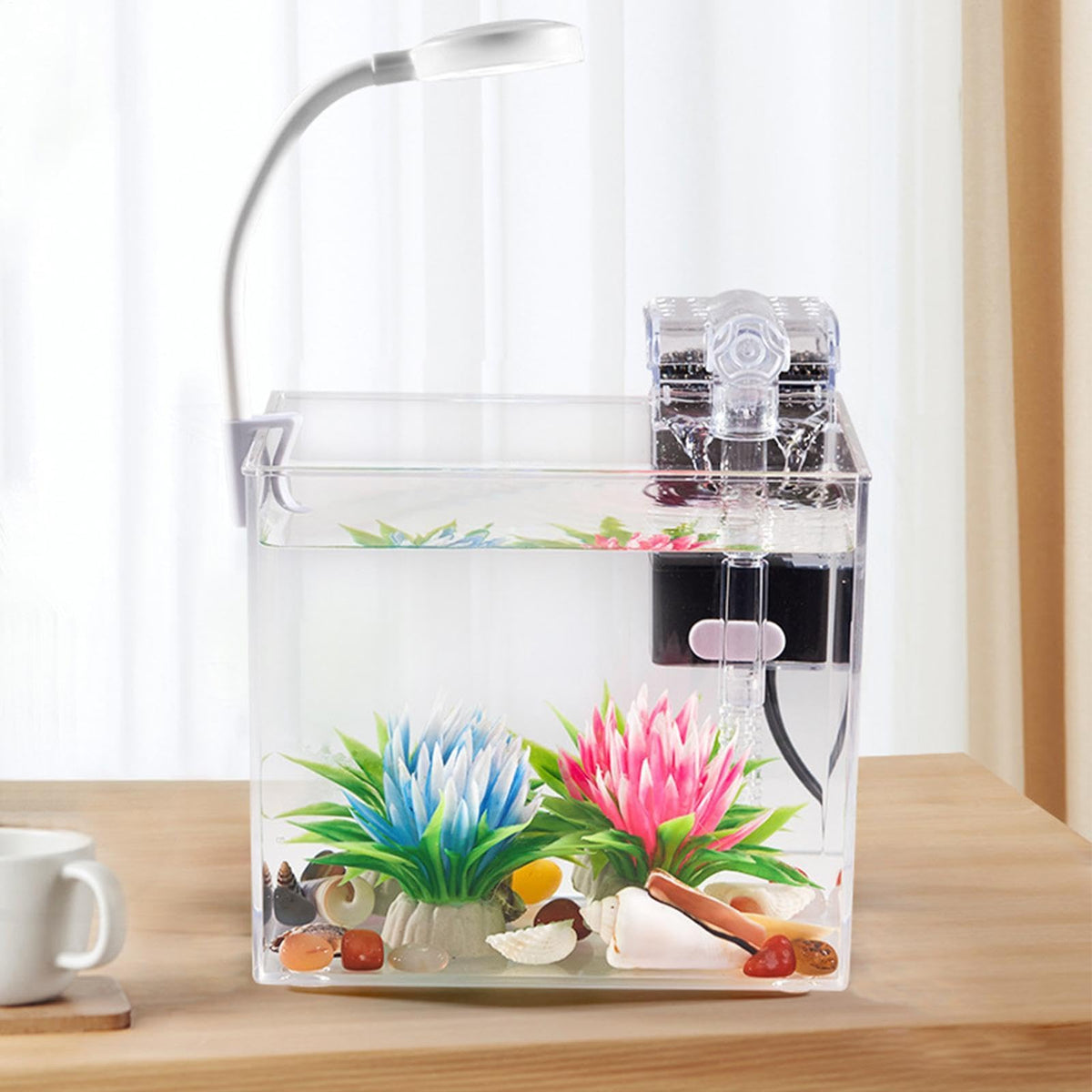 Small Aquarium with LED Lights G421