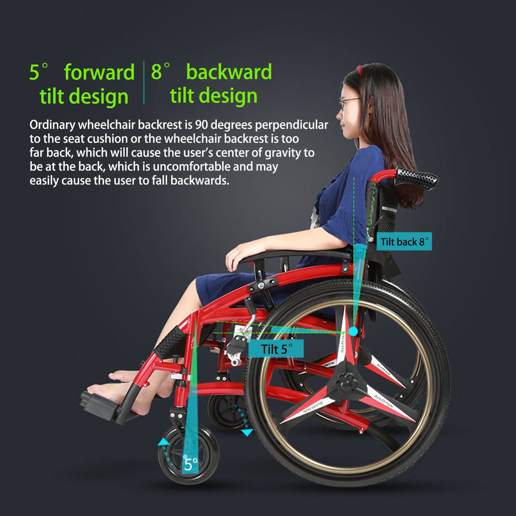 Folding Transport Wheelchair with Detachable Full Arms and Elevating Leg Rest W632201