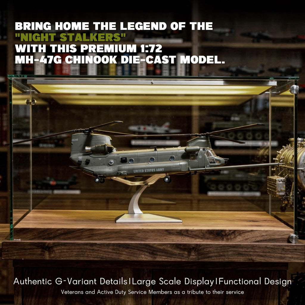 1/72 MH-47G Chinook Die-cast Metal Helicopter Model X35108