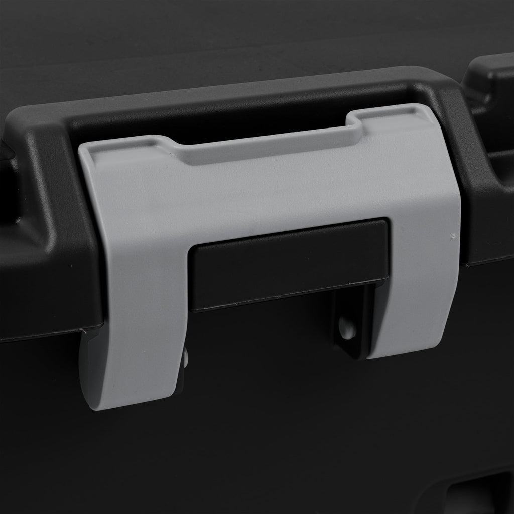 Black Wheeled Lockable Footlocker I5318