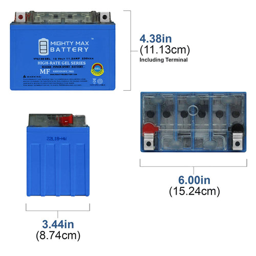 12V 11.2Ah GEL Battery X558