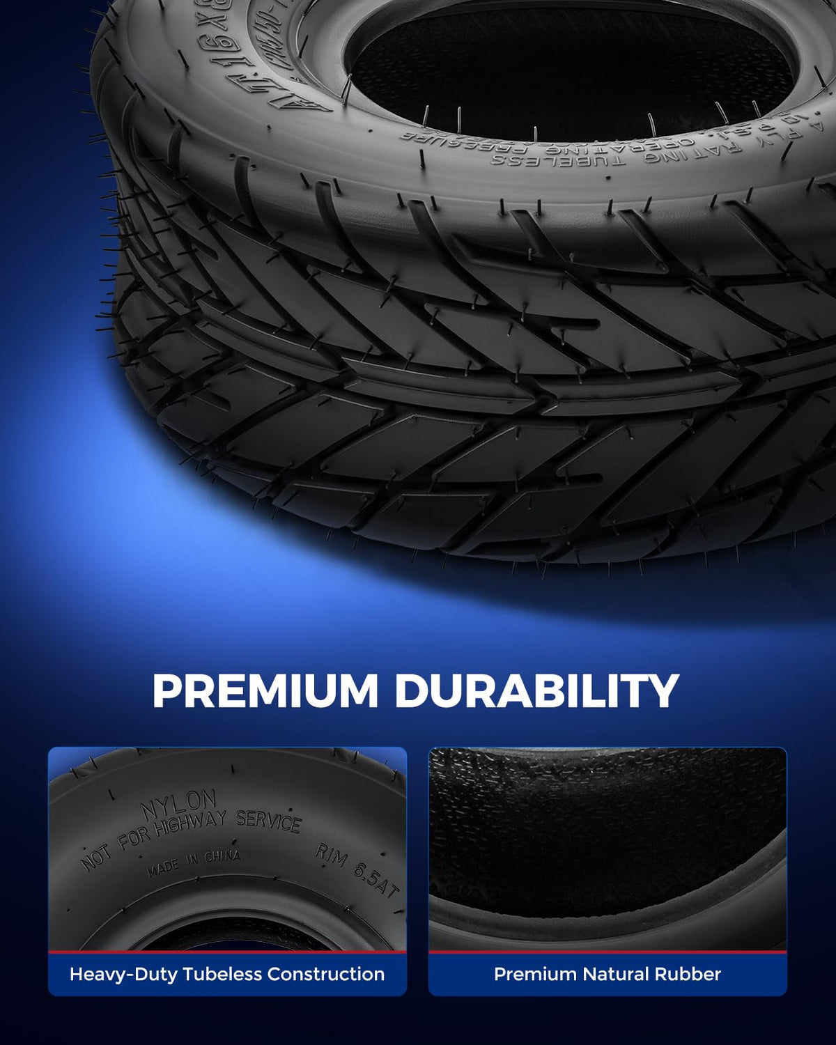 All-Terrain Tires 19x7-8 Set 2 R499