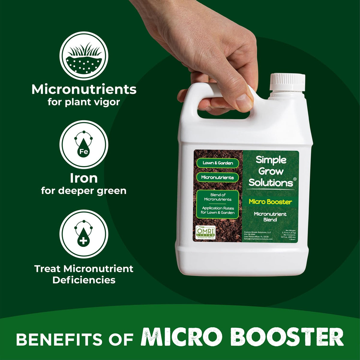 Organic Liquid Fertilizer 32 Ounce B4838