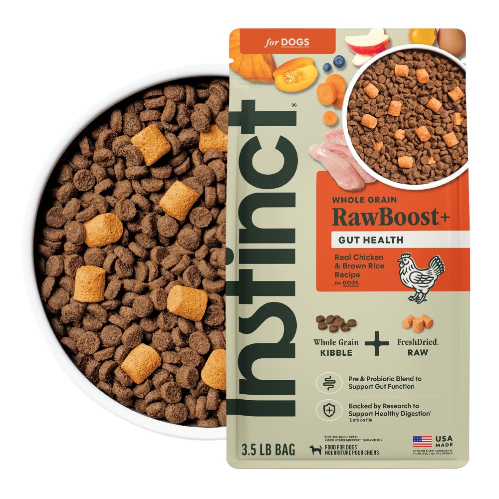 Chicken & Brown Rice Dry + Freeze Dried 3.5 lb M10096