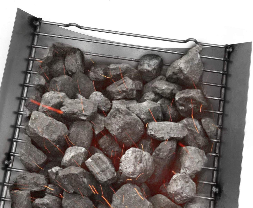 Stainless Steel Fire Grate Hanger and Ash Drip Pan E547407