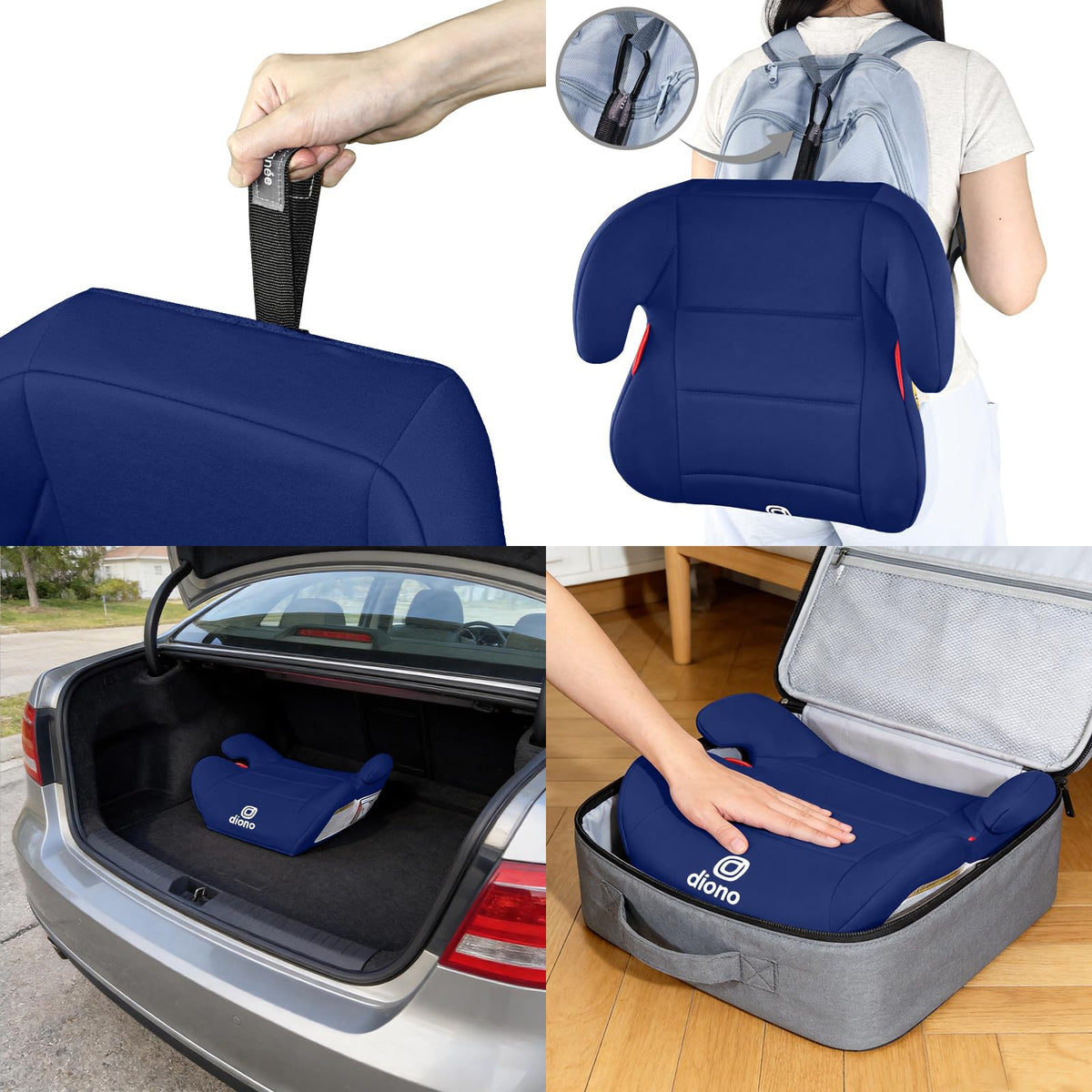 Backless Booster Car Seat, 40-100 lbs M864