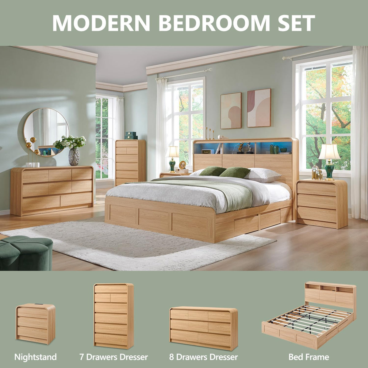 7 Drawer Dresser J135346