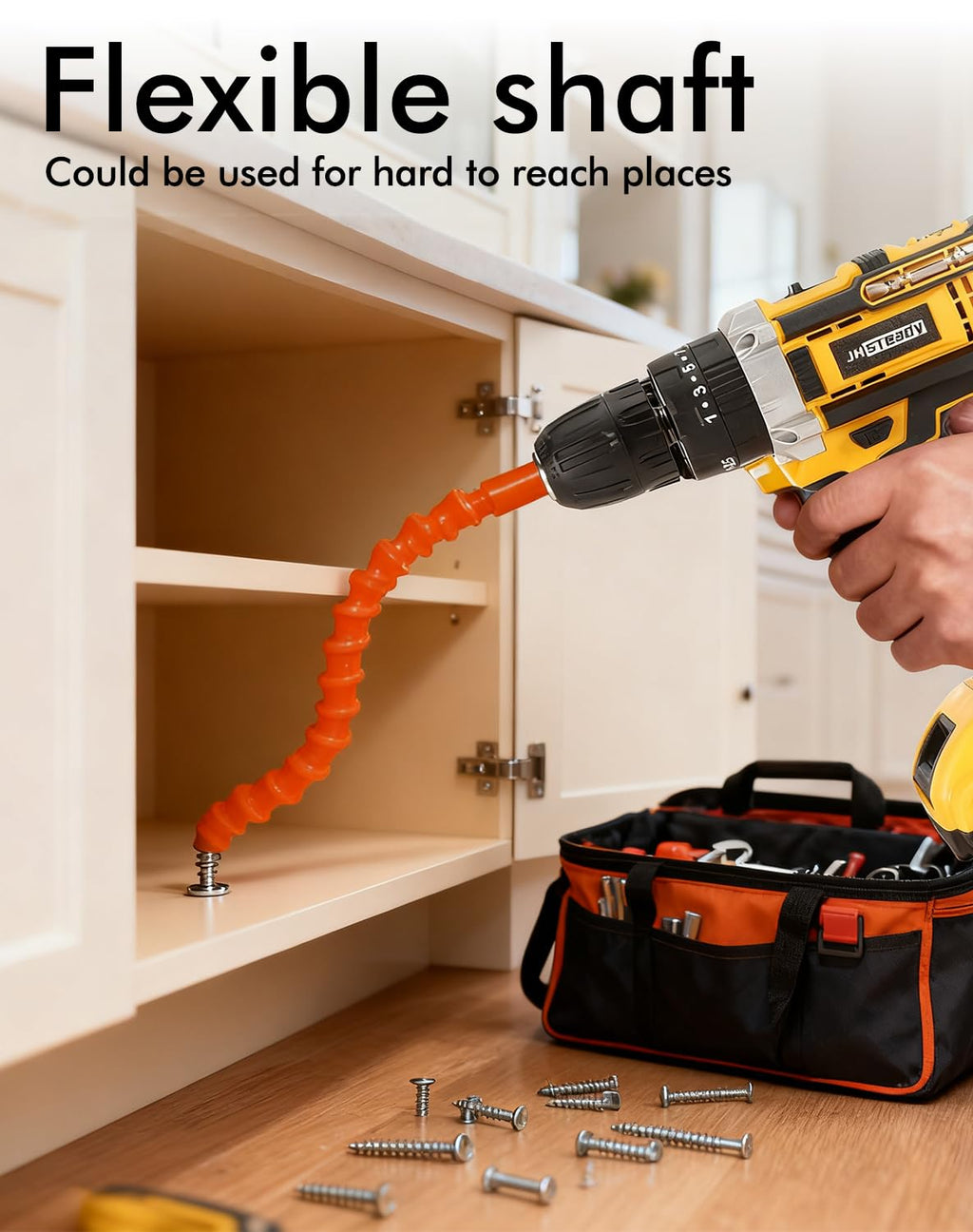 21V Cordless Drill Driver Kit with 2 Batteries & Charger F7684