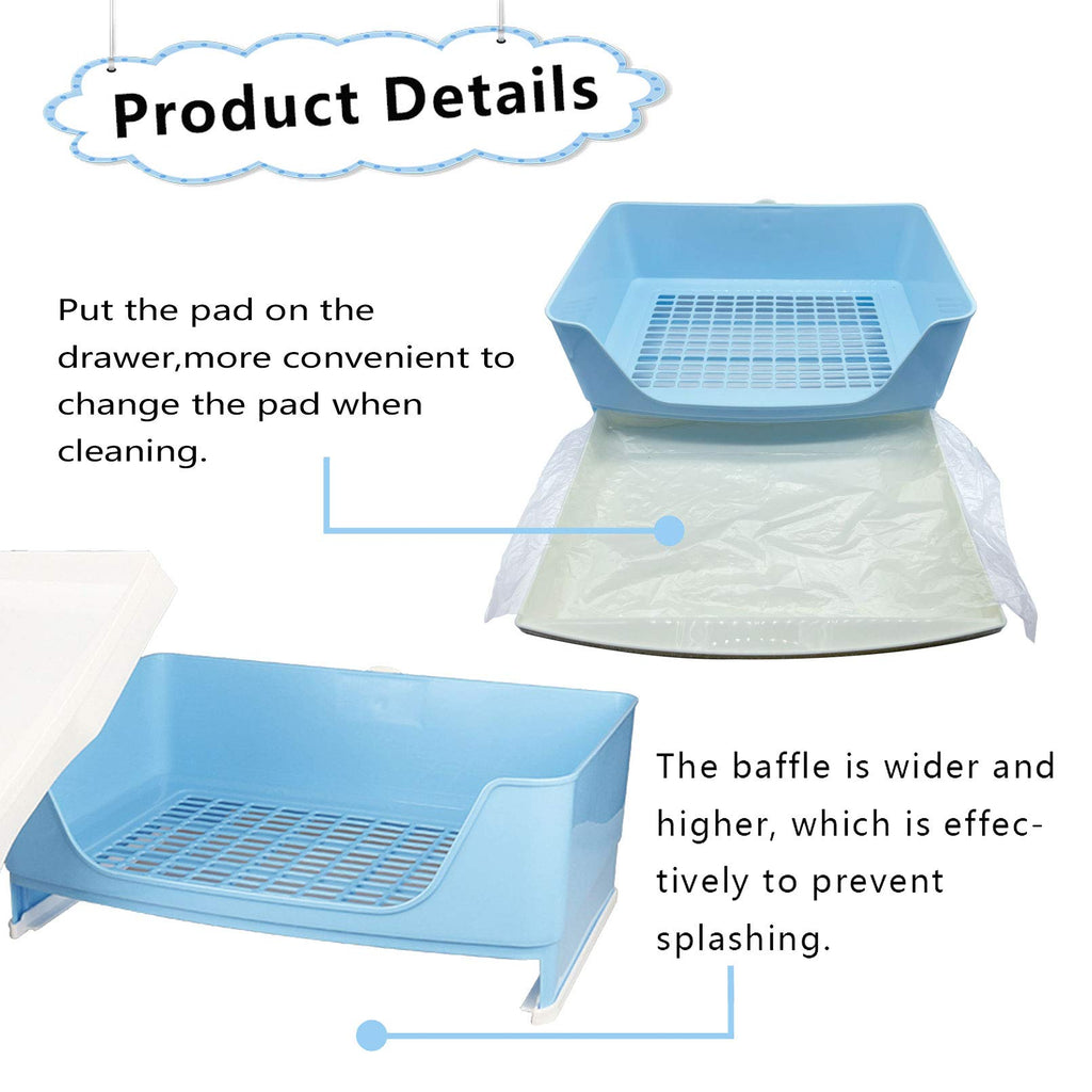 Plastic Rabbit Litter Box with Drawer Y2648