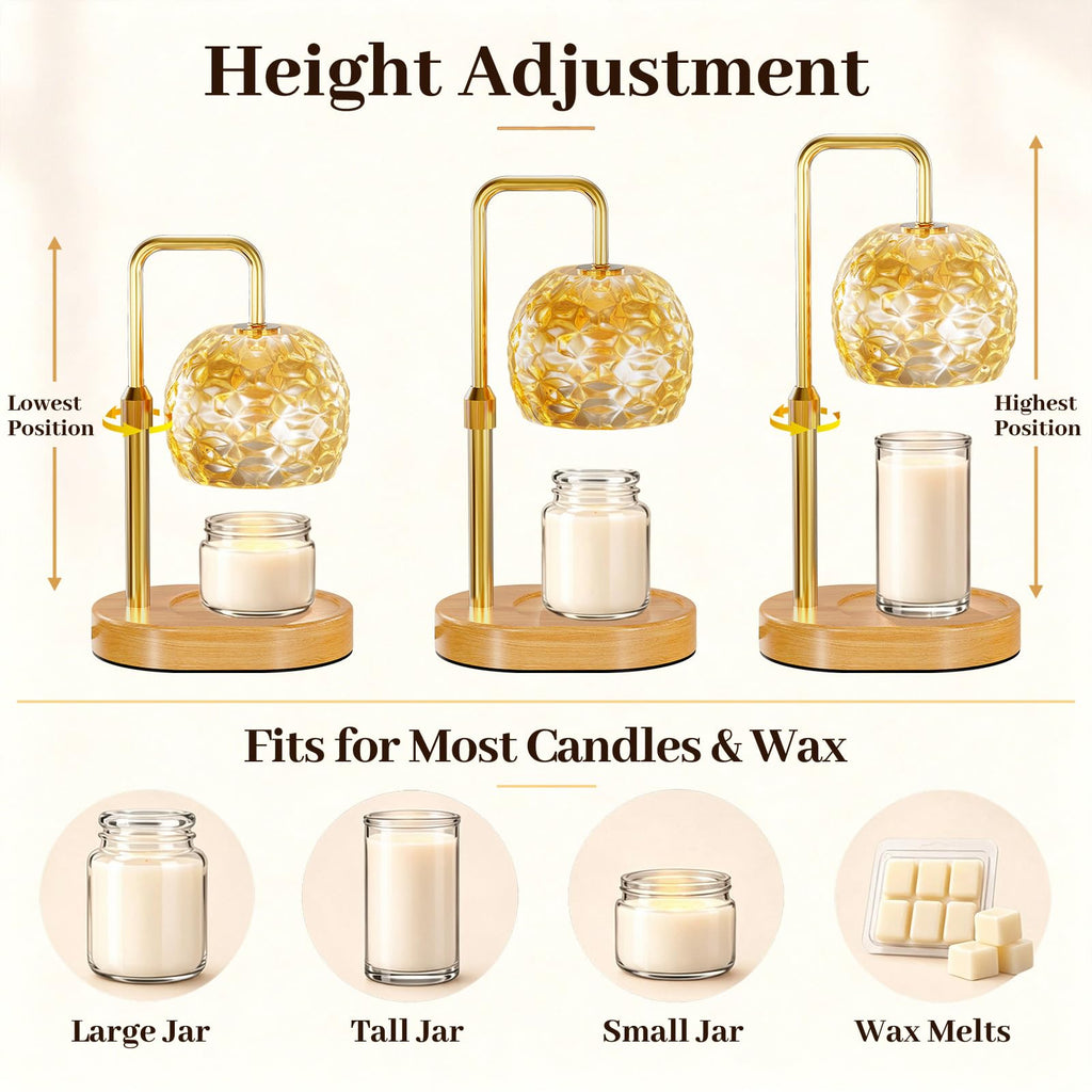 Candle Warmer Lamp with Timer K928800
