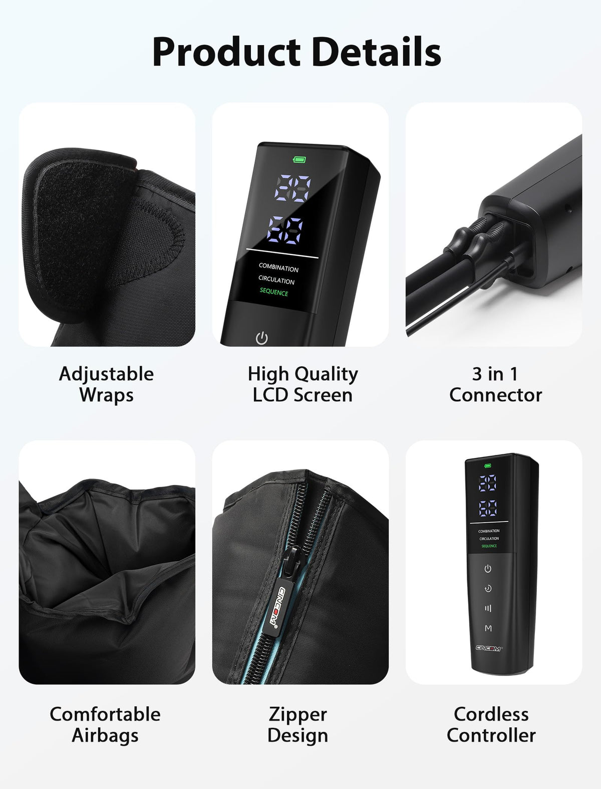 Cordless Leg Massager L95518
