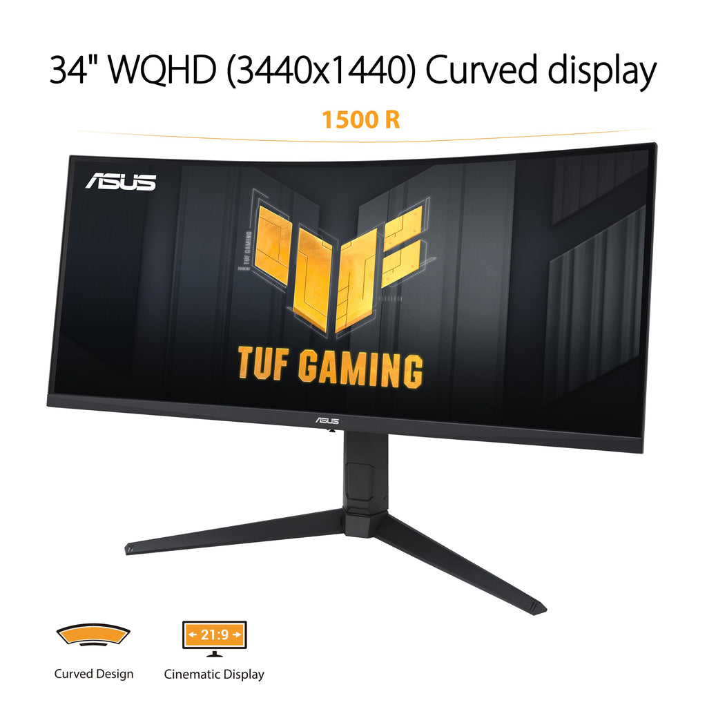 34” 1440P Curved Gaming Monitor O7051