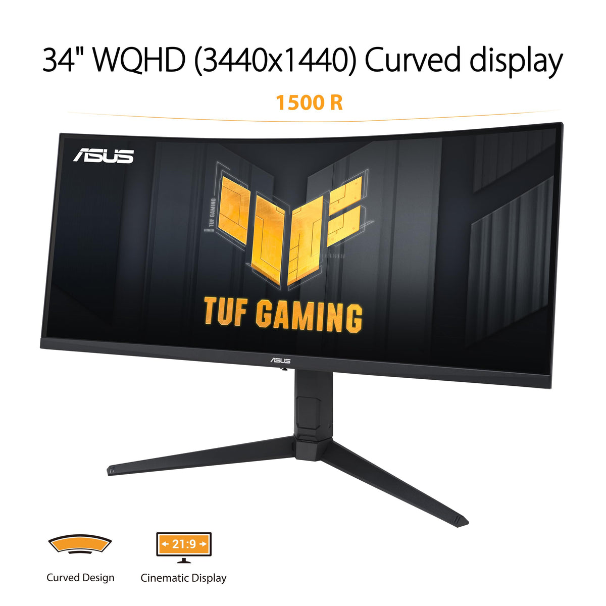 34” 1440P Curved Gaming Monitor O7051