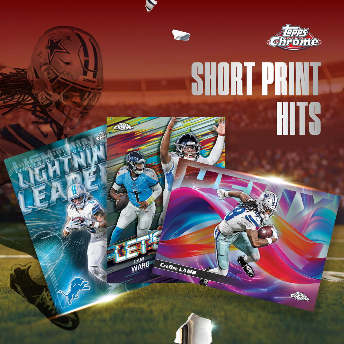 2025 Topps Chrome NFL Football Mega Box L31064