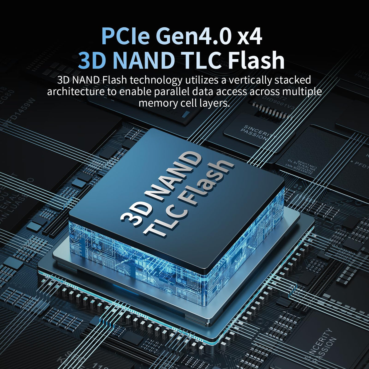2TB NVMe M.2 PCIe Gen4 x4 Internal SSD C819