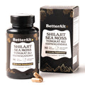 Shilajit Maca Root Ginkgo Biloba Sea Moss Ashwagandha Tongkat Ali Panax Ginseng Safed Musli & Zinc 20 Capsules Supplement L300083