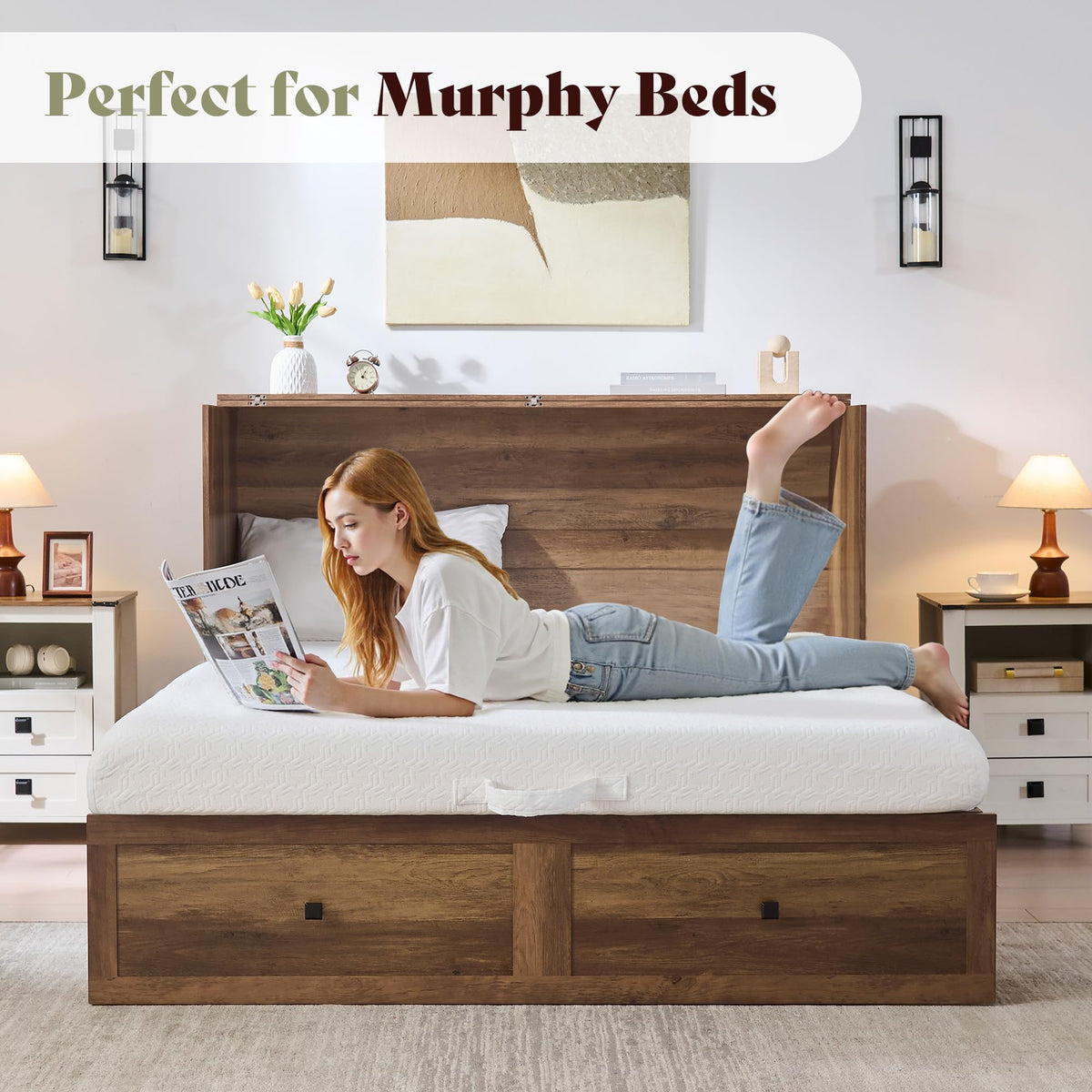 6" Full Tri-Fold Memory Foam Mattress N88644
