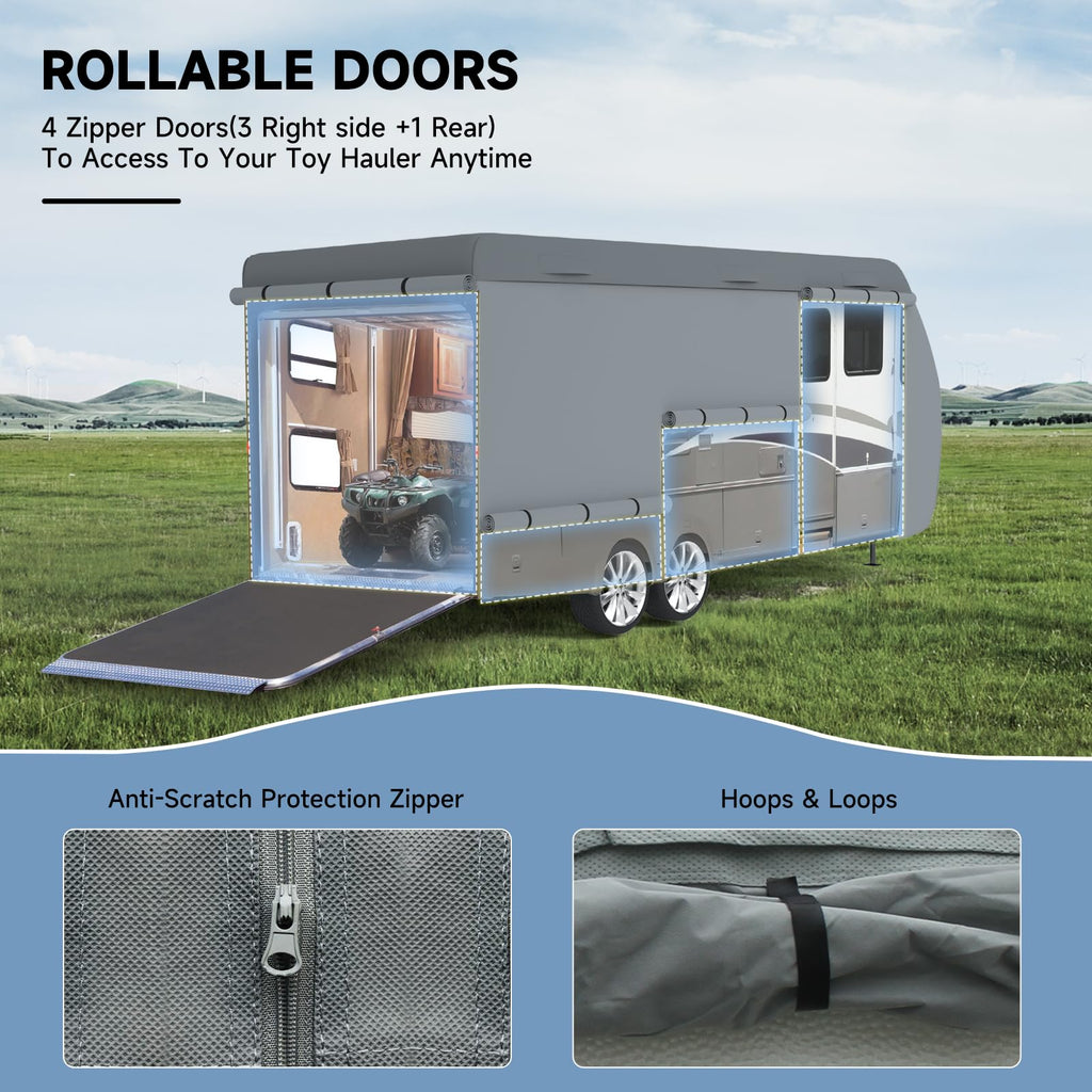 7 Layers Travel Trailer Cover Fits 30'-33' J513722