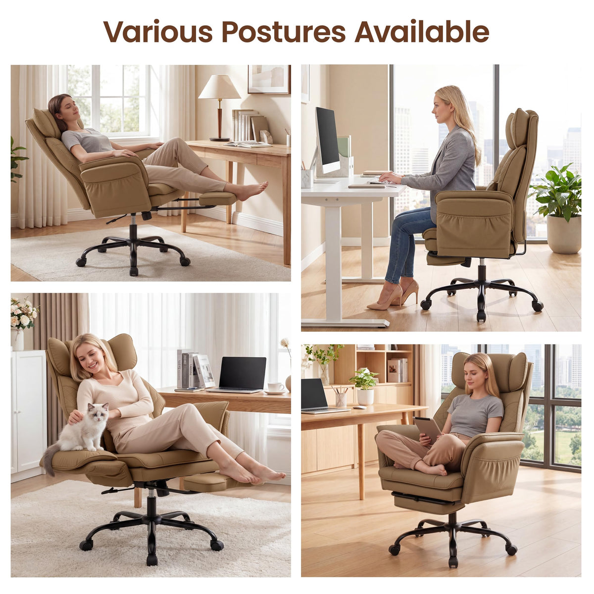 Criss Cross Chair with Flip Armrests L56119
