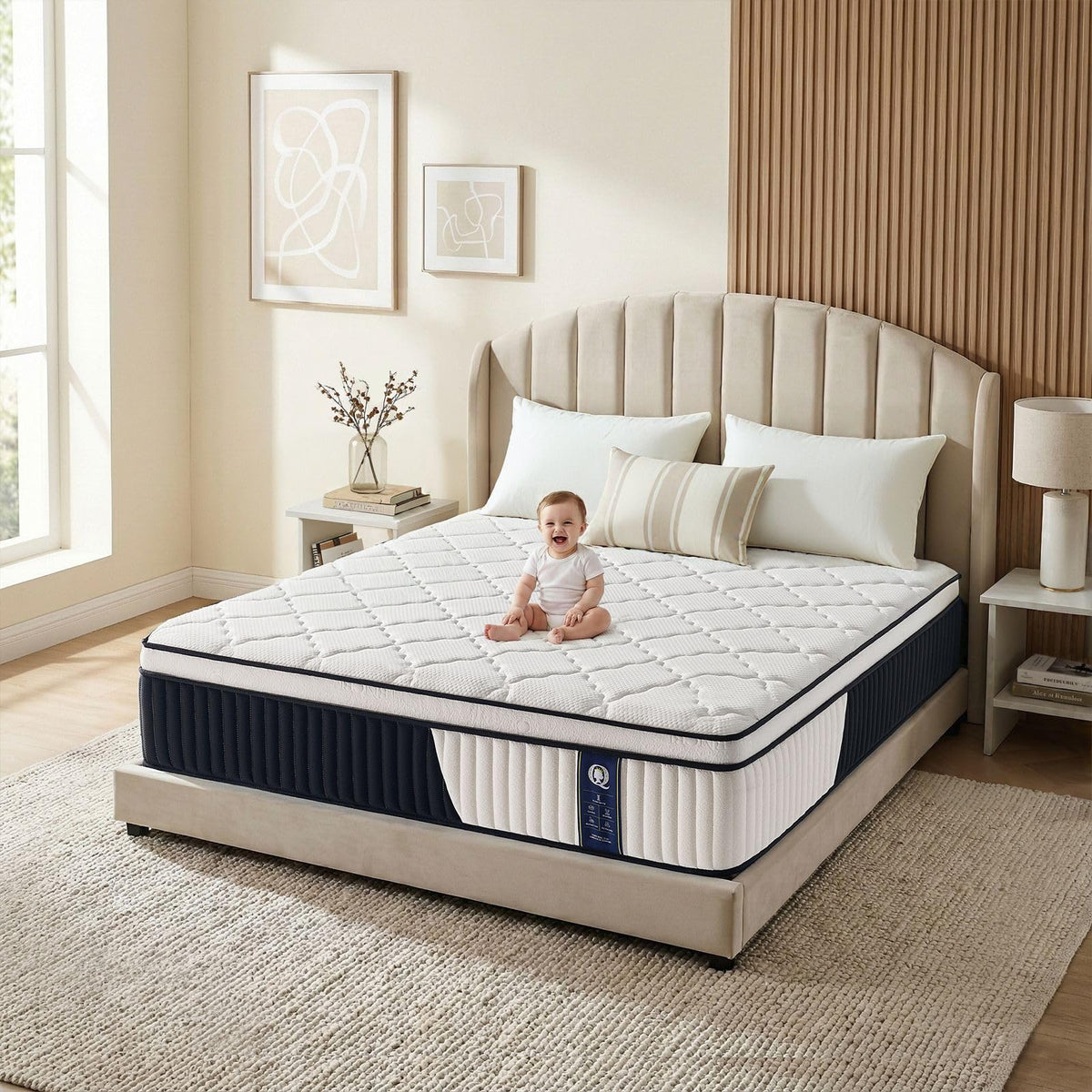 10 Inch Full Size Hybrid Mattress K40840