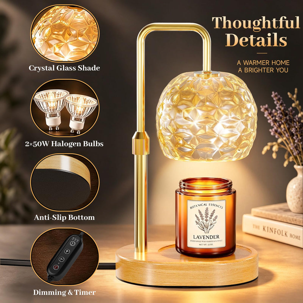 Candle Warmer Lamp with Timer K928800