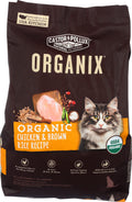 Organic Chicken & Brown Rice Recipe Dry Cat Food 3 lb. Bag W979216
