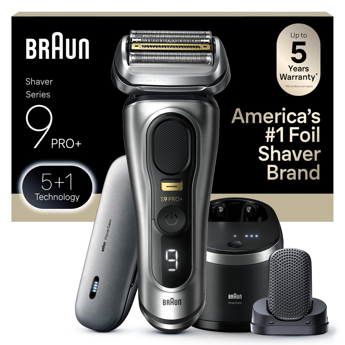 Electric Shaver with 5 Pro Shave Elements C656