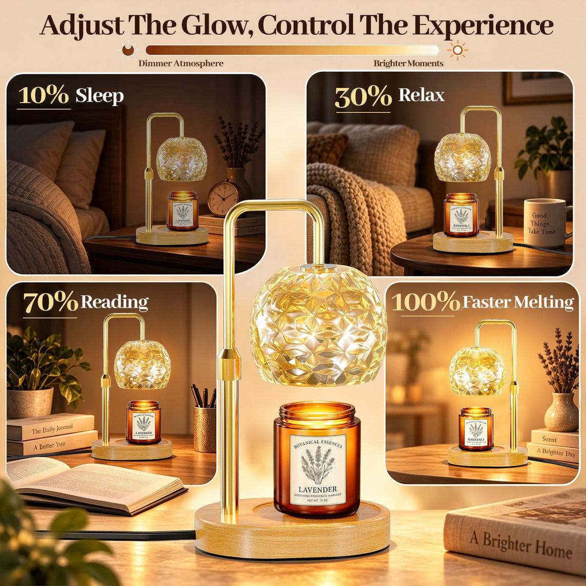 Candle Warmer Lamp with Timer K928800