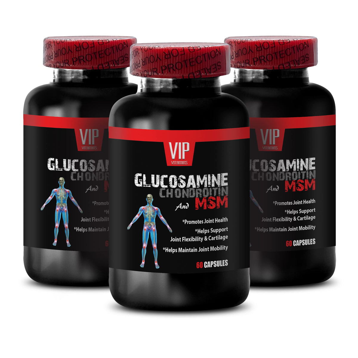 MSM Glucosamine Chondroitin Capsules 180 Tablets B70345
