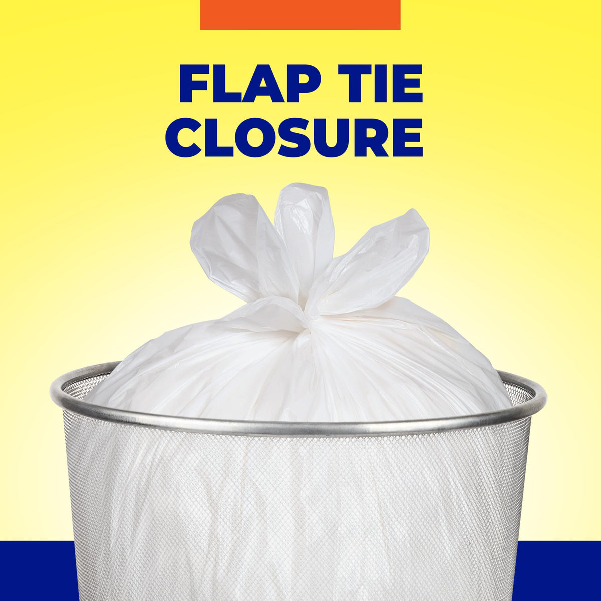 4 Gallon Trash Bags, White, Fresh Linen Scent, 80ct N743