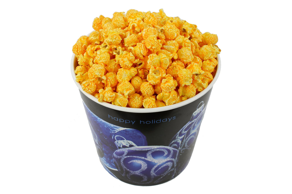 Cheddar Cheese Popcorn 1-Gallon Reusable Plastic Container A87672