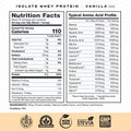 Grass-Fed Whey Protein Isolate Vanilla Chocolate 5lb T81541