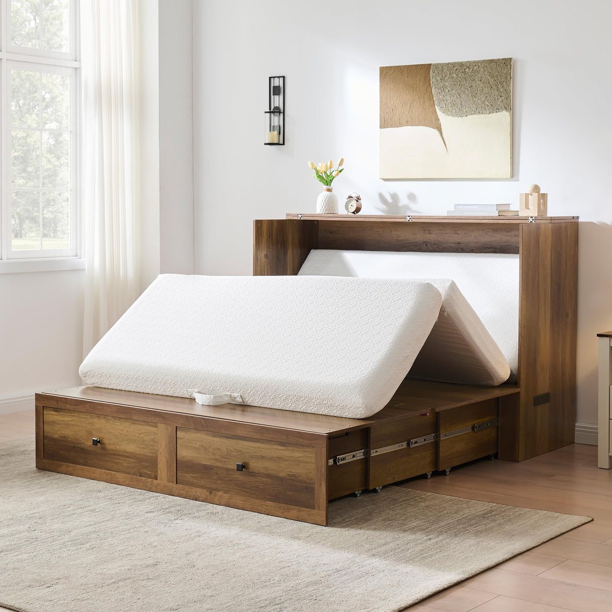 6" Full Tri-Fold Memory Foam Mattress N88644