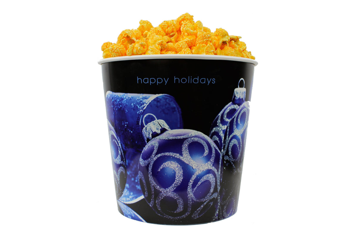 Cheddar Cheese Popcorn 1-Gallon Reusable Plastic Container A87672
