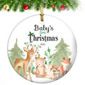 Baby's First Christmas Ornament 2025 Ceramic Decoration F3467