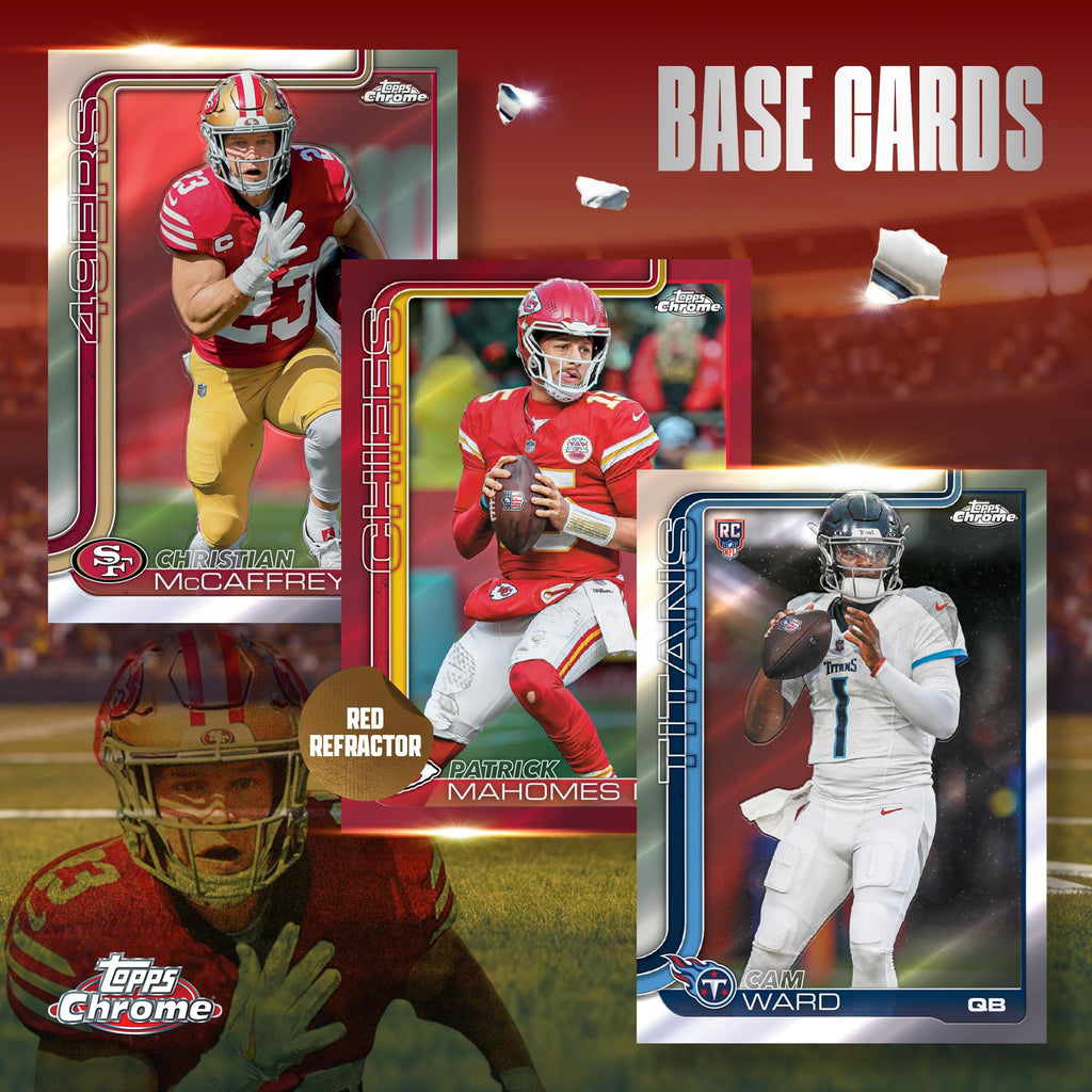 2025 Topps Chrome NFL Football Mega Box L31064