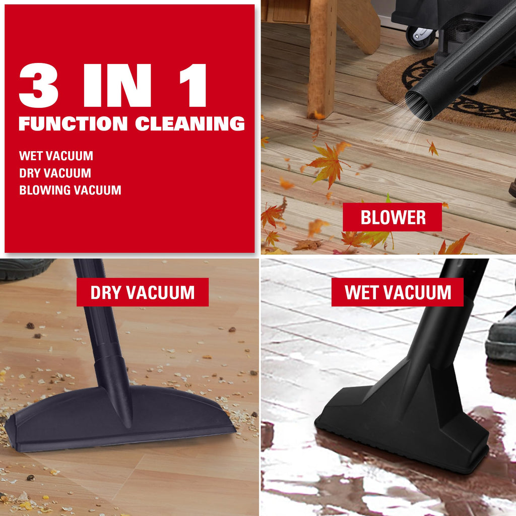 6 Gallon 4 HP Wet Dry Shop Vac C825