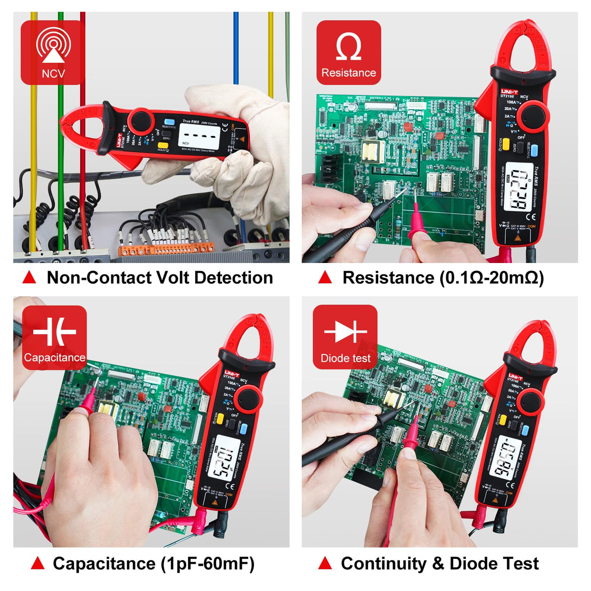 Mini Digital Clamp Meter & Phillips Screwdriver B539559