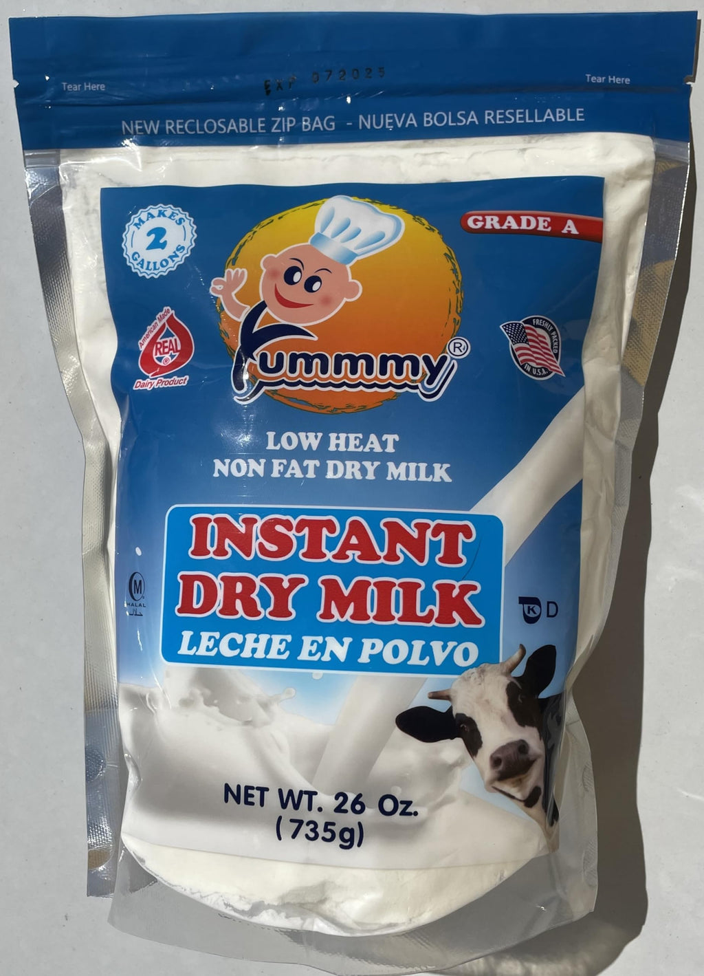 Nonfat Powdered Dry Milk 26 oz I52769