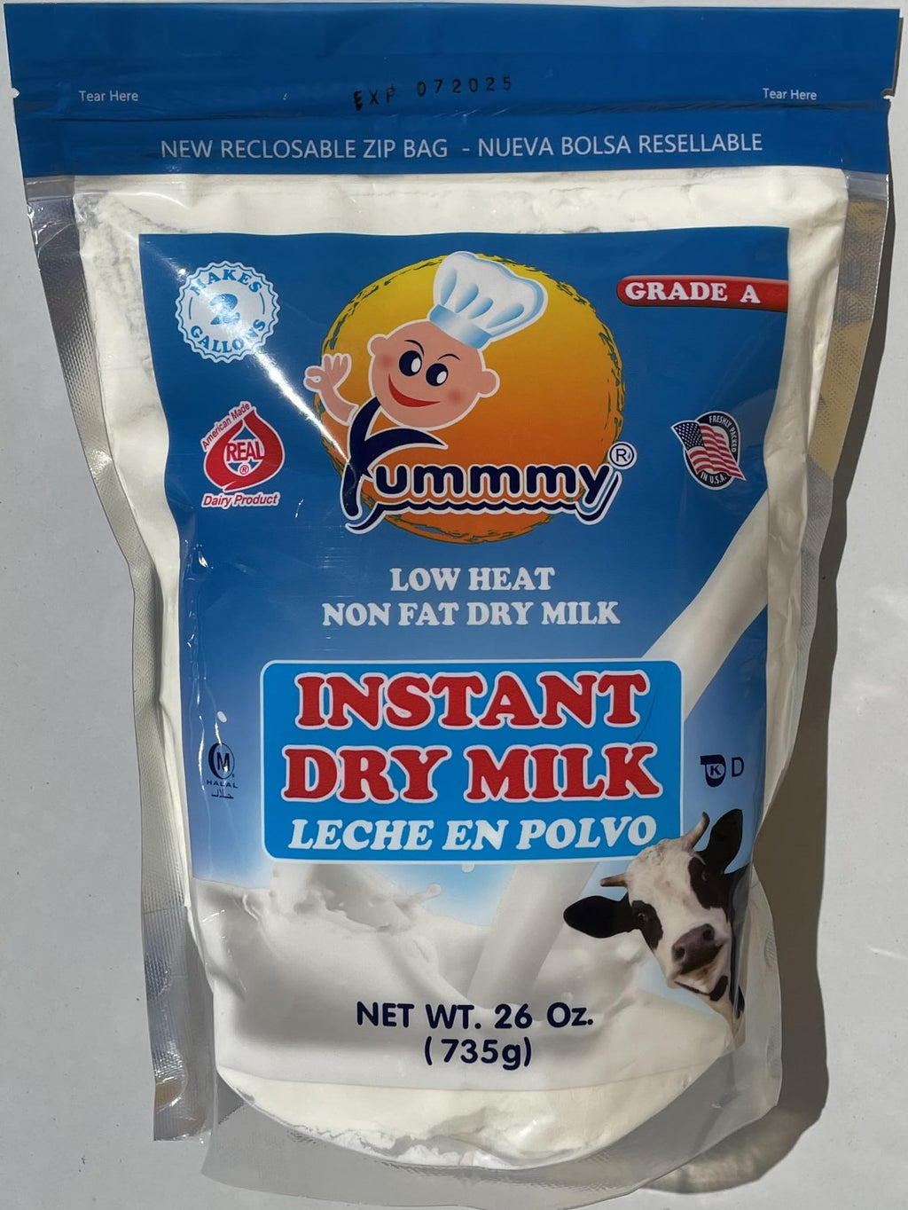 Nonfat Powdered Dry Milk 26 oz I52769