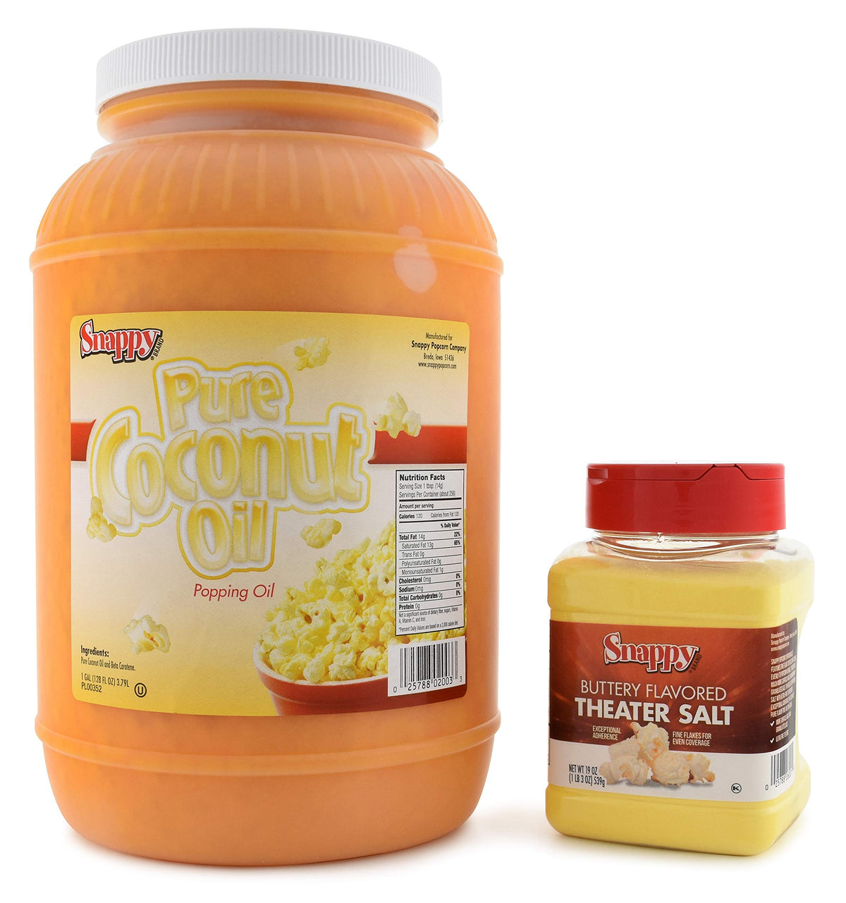 Butter Flavored Popcorn Kit with Coconut Oil and Theater Salt Q31941