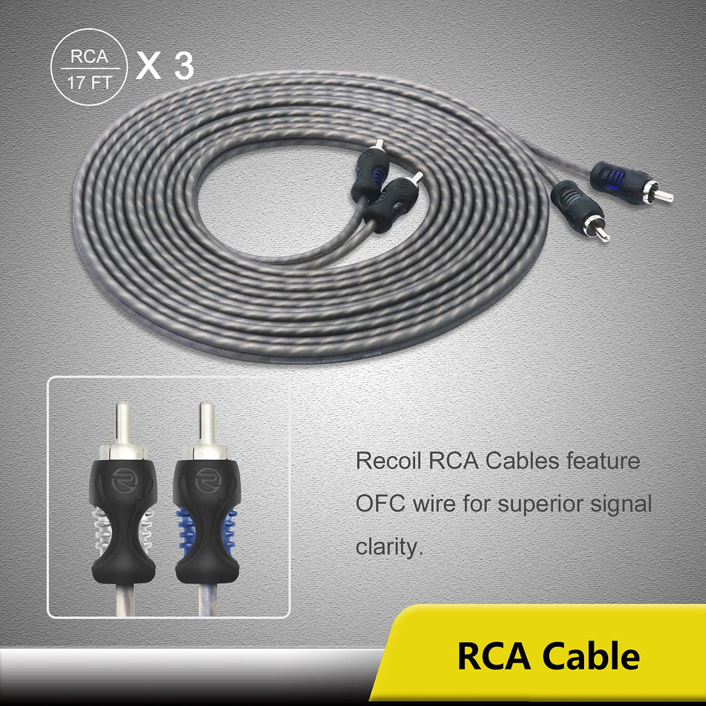 0 Gauge Car Audio Amplifier Wiring Installation Kit V570436